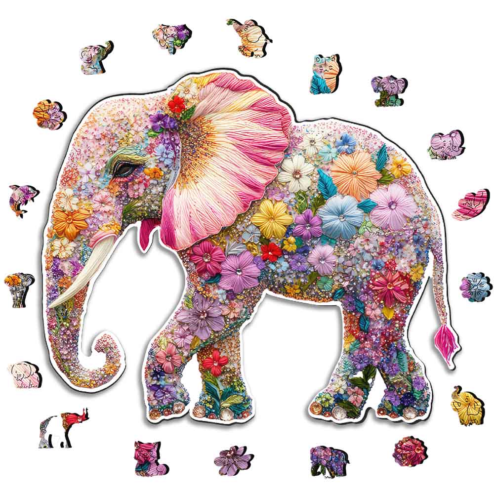 Crochet Elephant - Jigsaw Puzzle