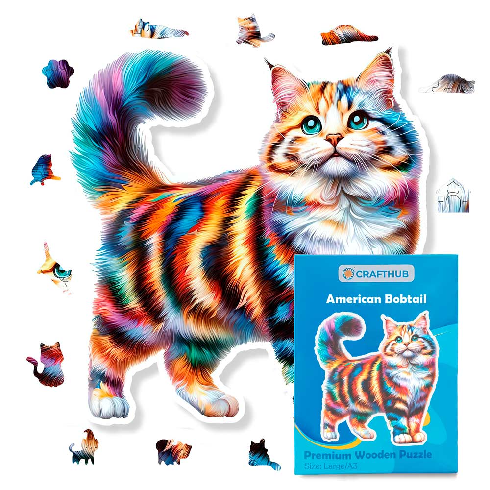 American Bobtail Cat - Jigsaw Puzzle