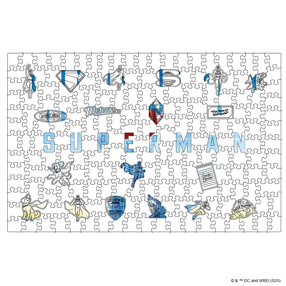 Superman Rise Above - Wooden Jigsaw Puzzle