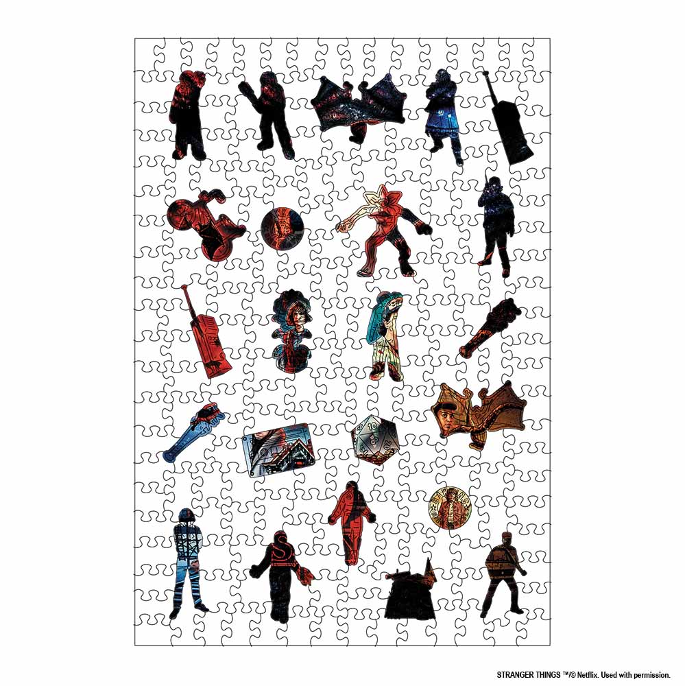Fight for Hawkins - Wooden Jigsaw Puzzle