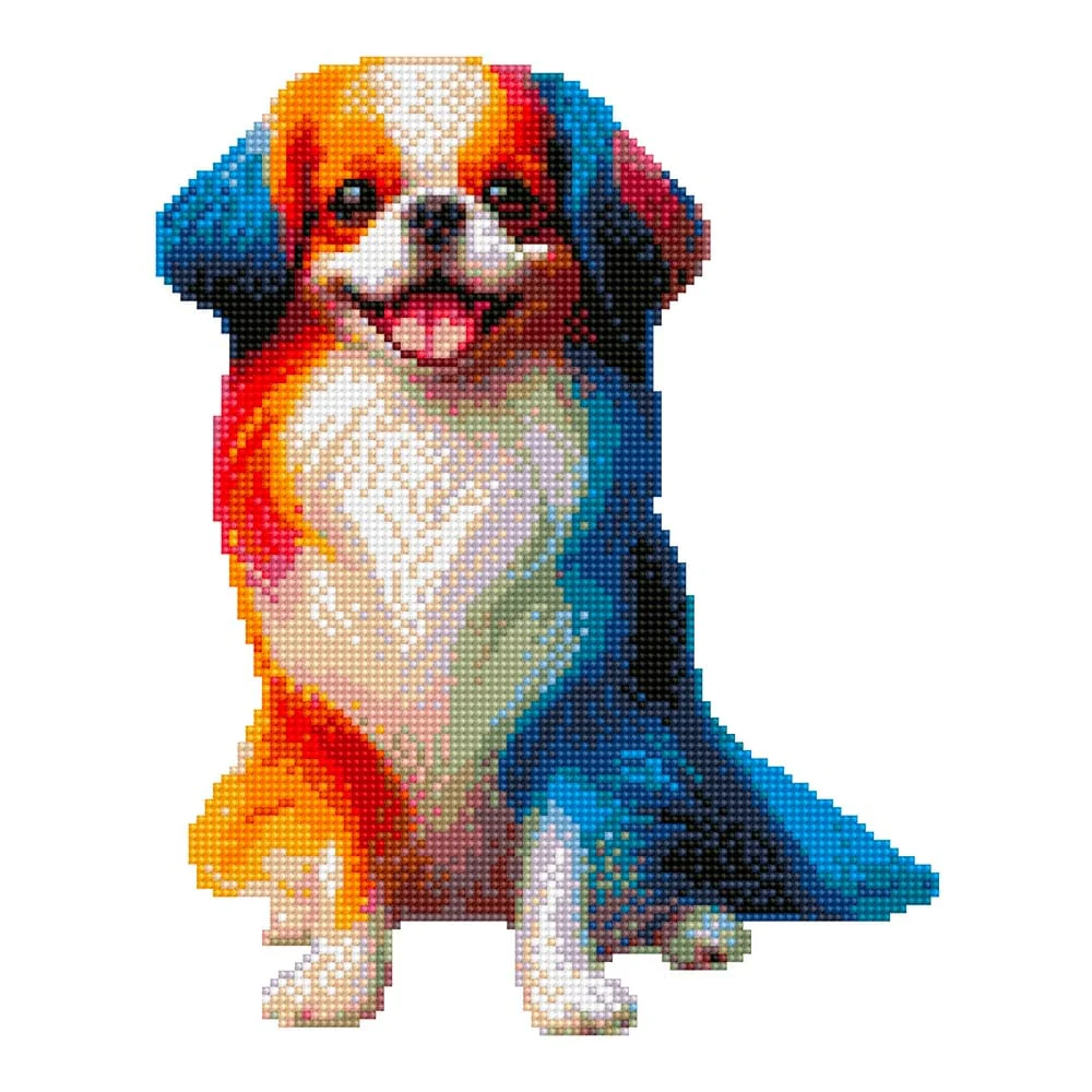 Japanese Chin Dog - Diamond Painting Kit