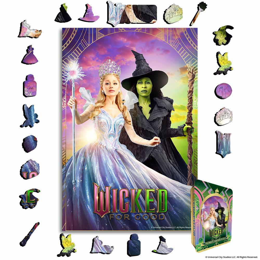 For Good, For Ever - Wooden Jigsaw Puzzle