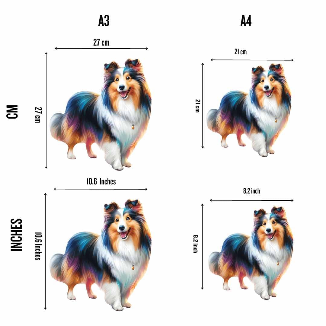 Shetland Sheepdog / Sheltie Dog - Jigsaw Puzzle