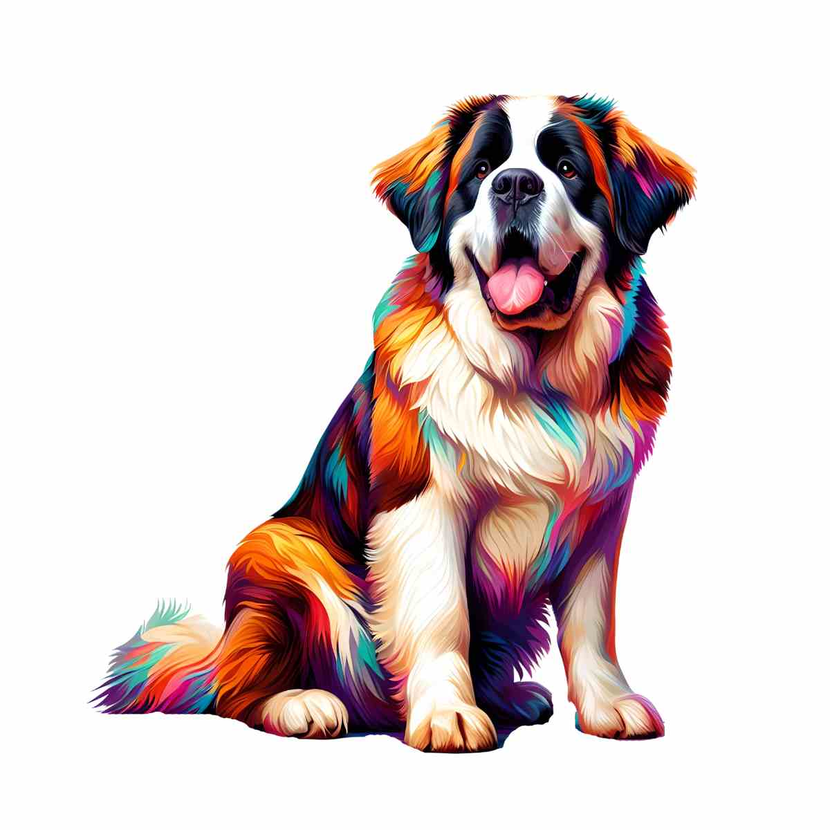 Saint Bernard Dog - Jigsaw Puzzle