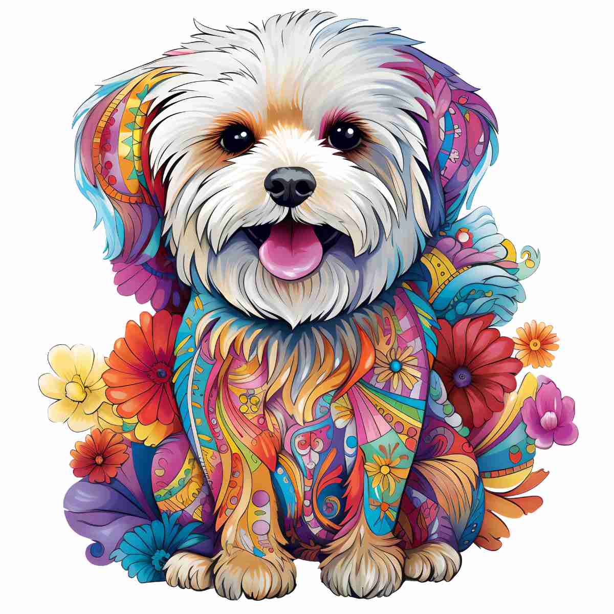 Maltese Dog - Jigsaw Puzzle