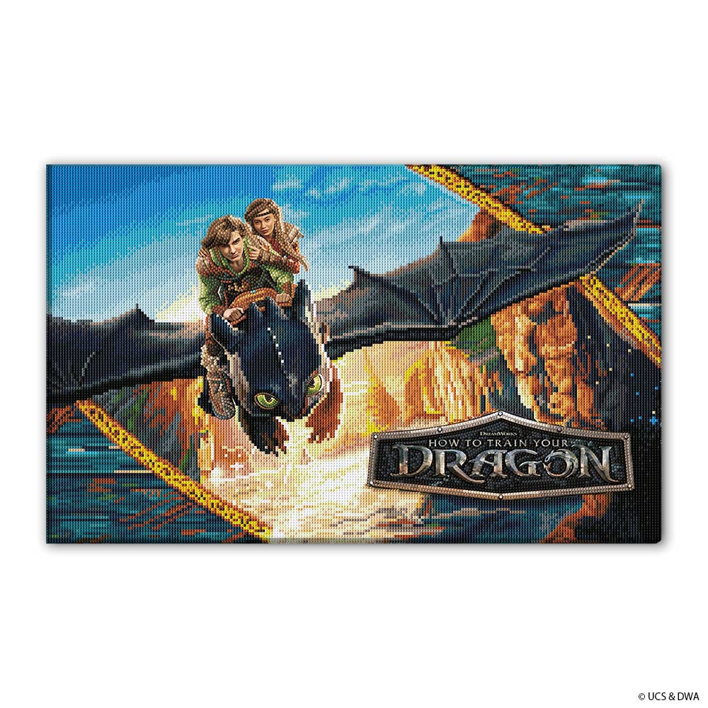 How to Train Your Dragon - Diamond Painting Kit