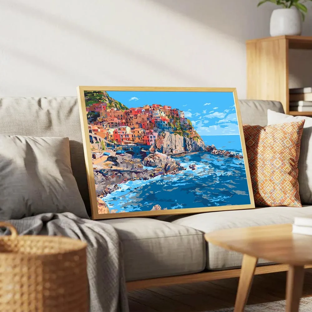 Monterosso al Mare  - Paint By Numbers Kit