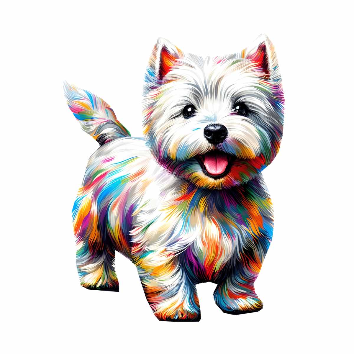 West Highland White Terrier Dog / Westie - Jigsaw Puzzle