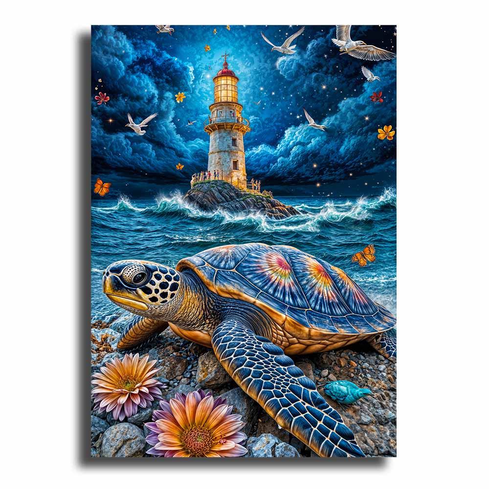 Lighthouse Turtle - Jigsaw Puzzle