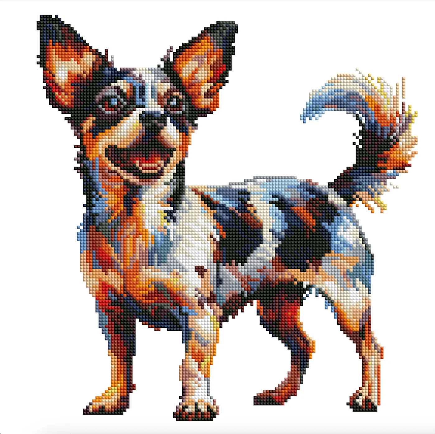 Rat Terrier Dog - Diamond Painting Kit