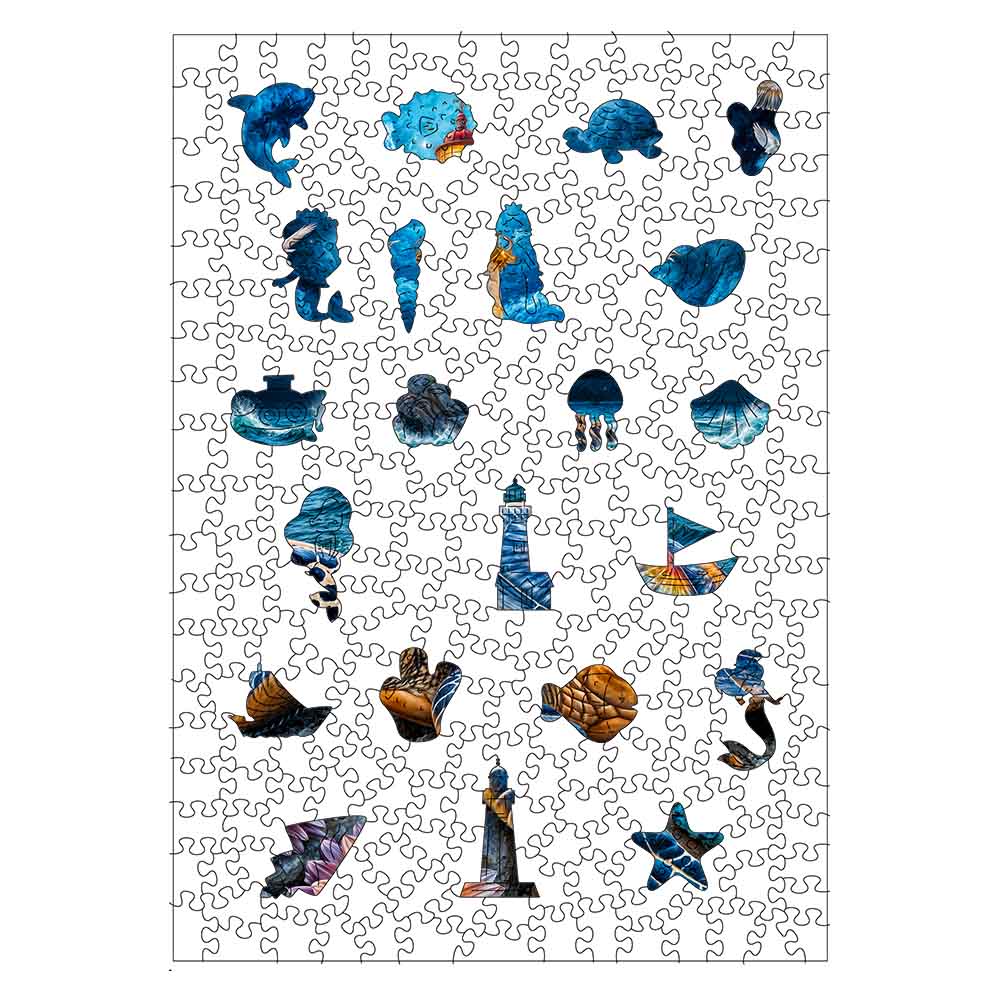 Lighthouse Turtle - Jigsaw Puzzle