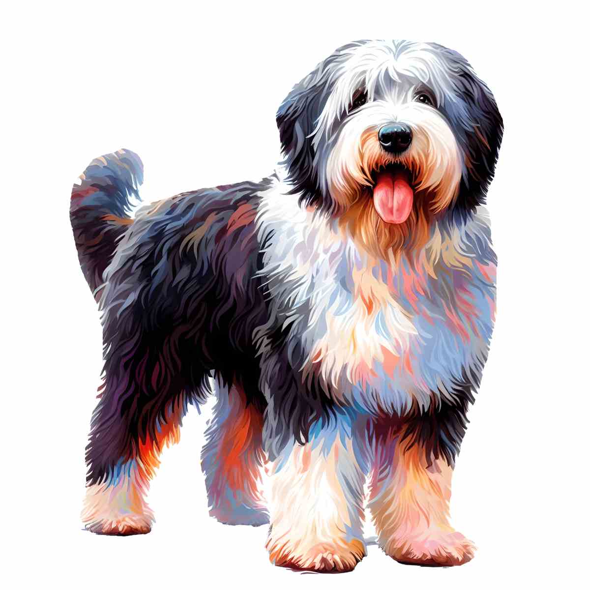 Old English Sheep Dog - Jigsaw Puzzle