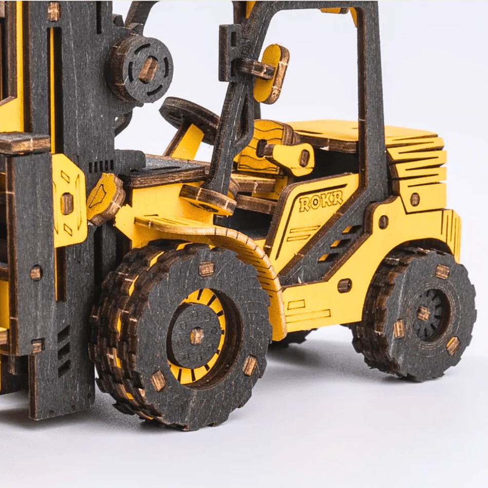 Forklift Engineering Vehicle 3D Puzzle