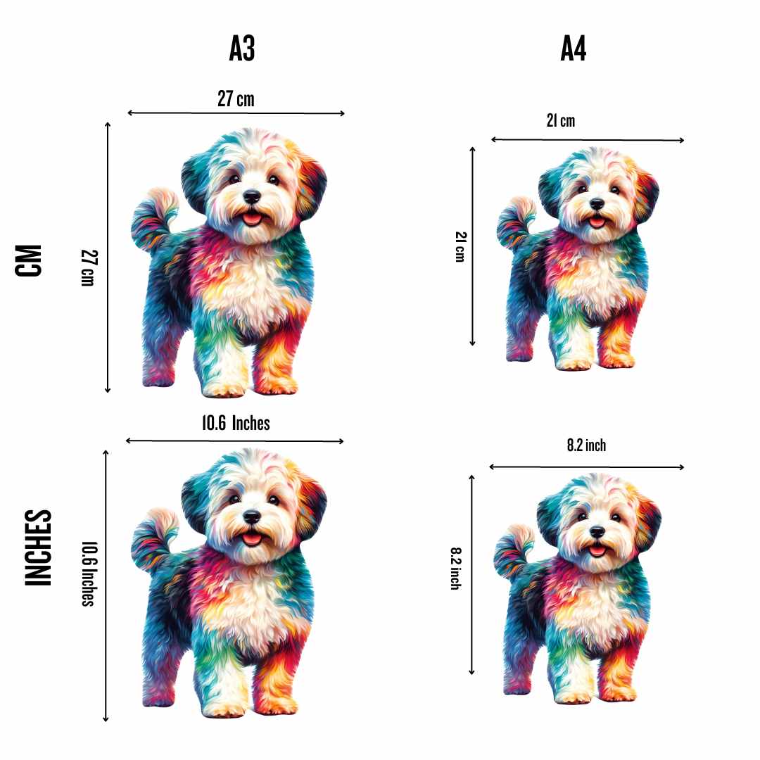 Maltipoo Dog - Jigsaw Puzzle