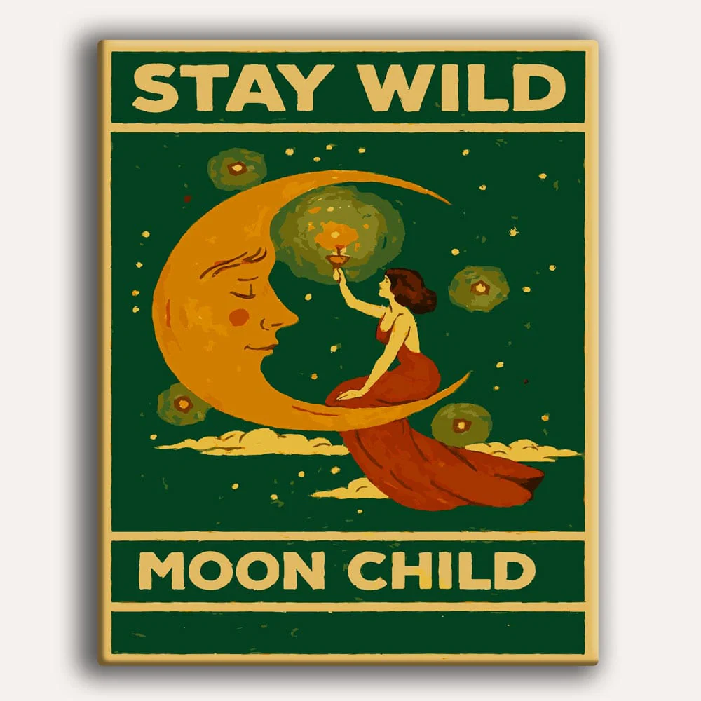 Stay Wild - Paint By Numbers Kit