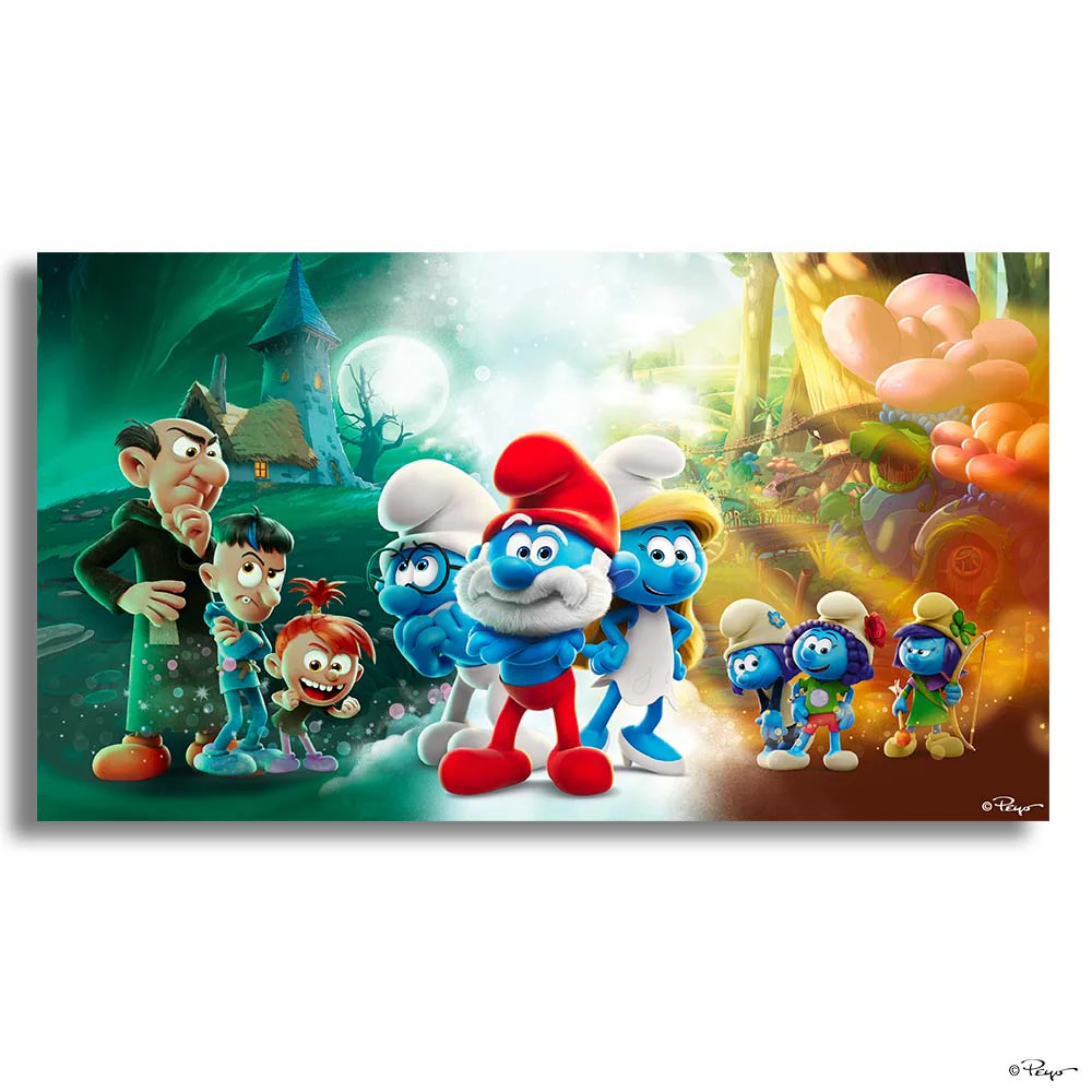 The Smurfs - Wooden Jigsaw Puzzle