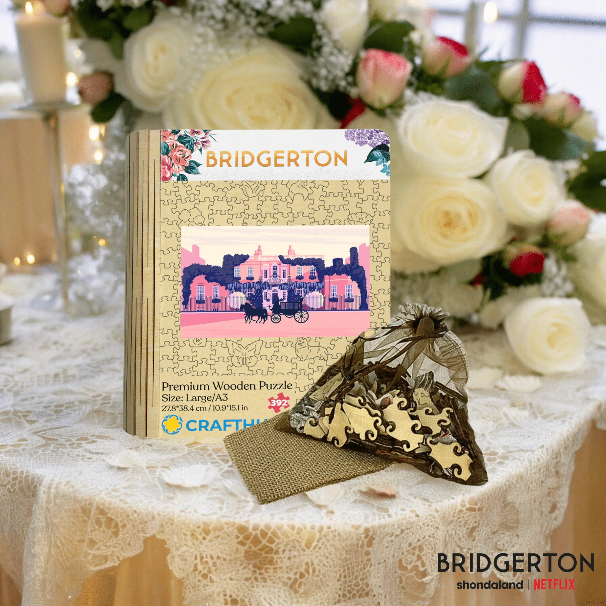 Bridgerton Residence - Wooden Jigsaw Puzzle