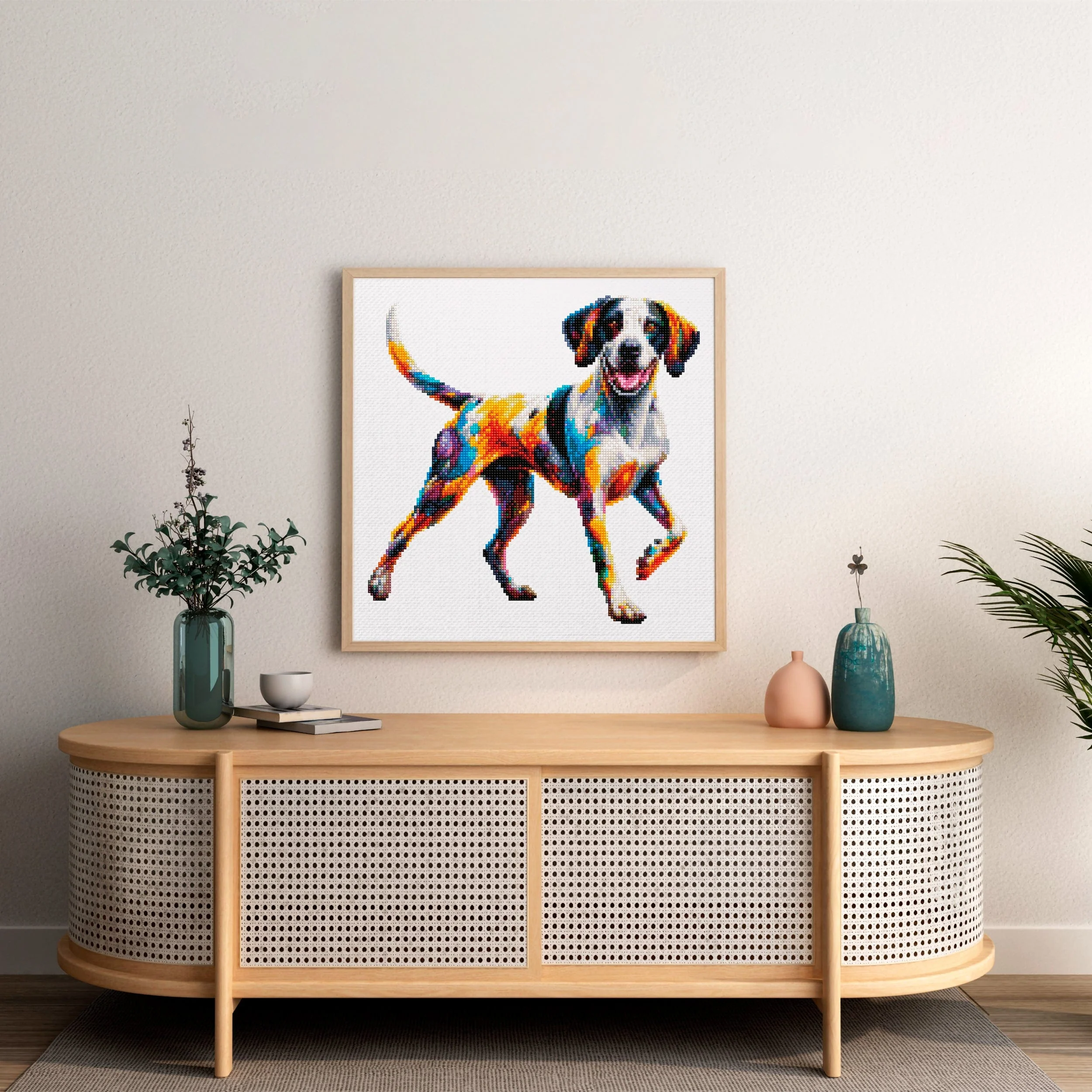 Pointer Dog - Diamond Painting Kit