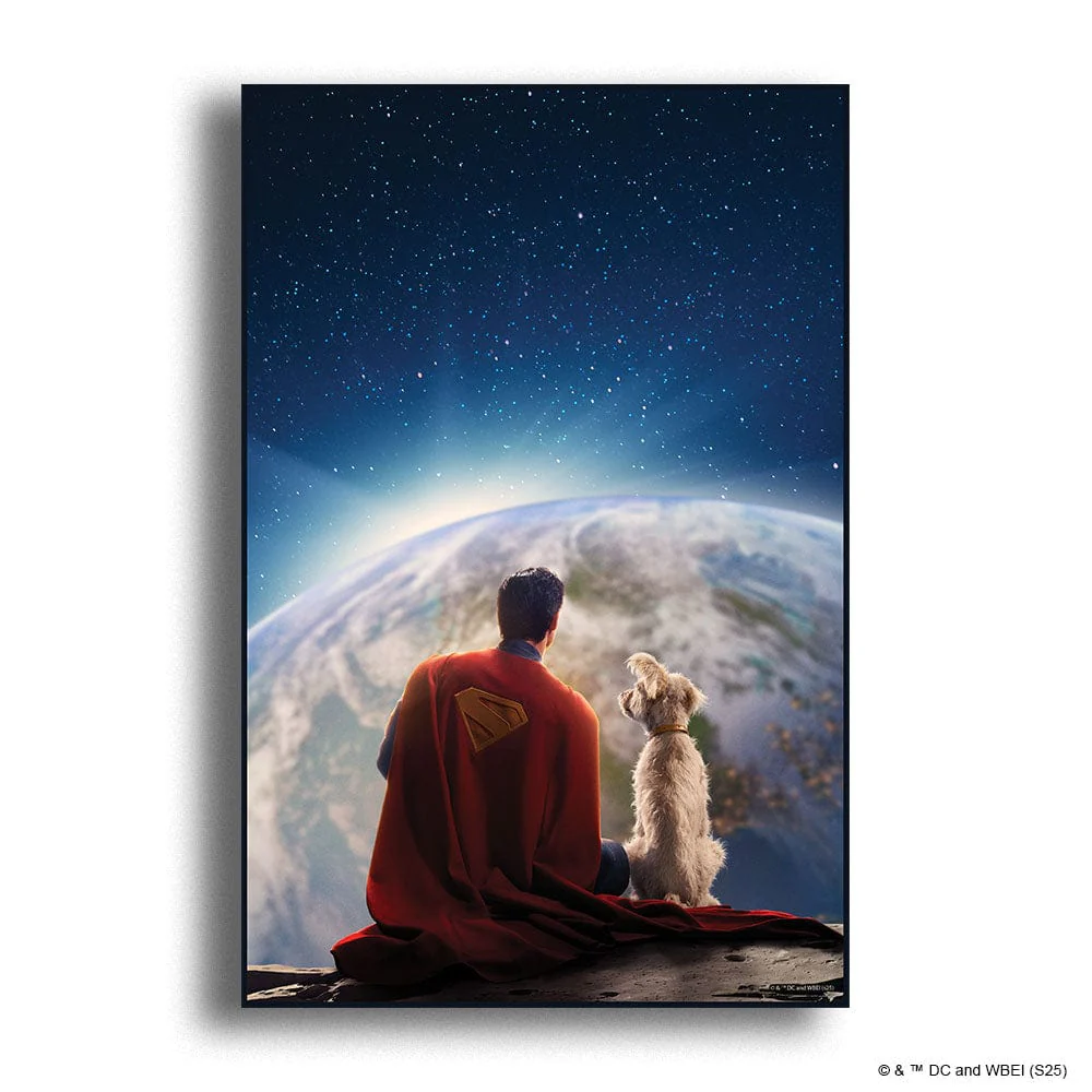 Superman & Krypto - Wooden Jigsaw Puzzle
