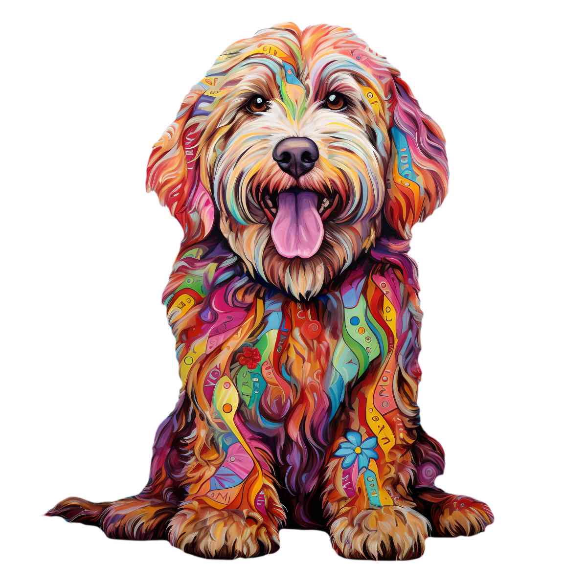Labradoodle Dog - Jigsaw Puzzle