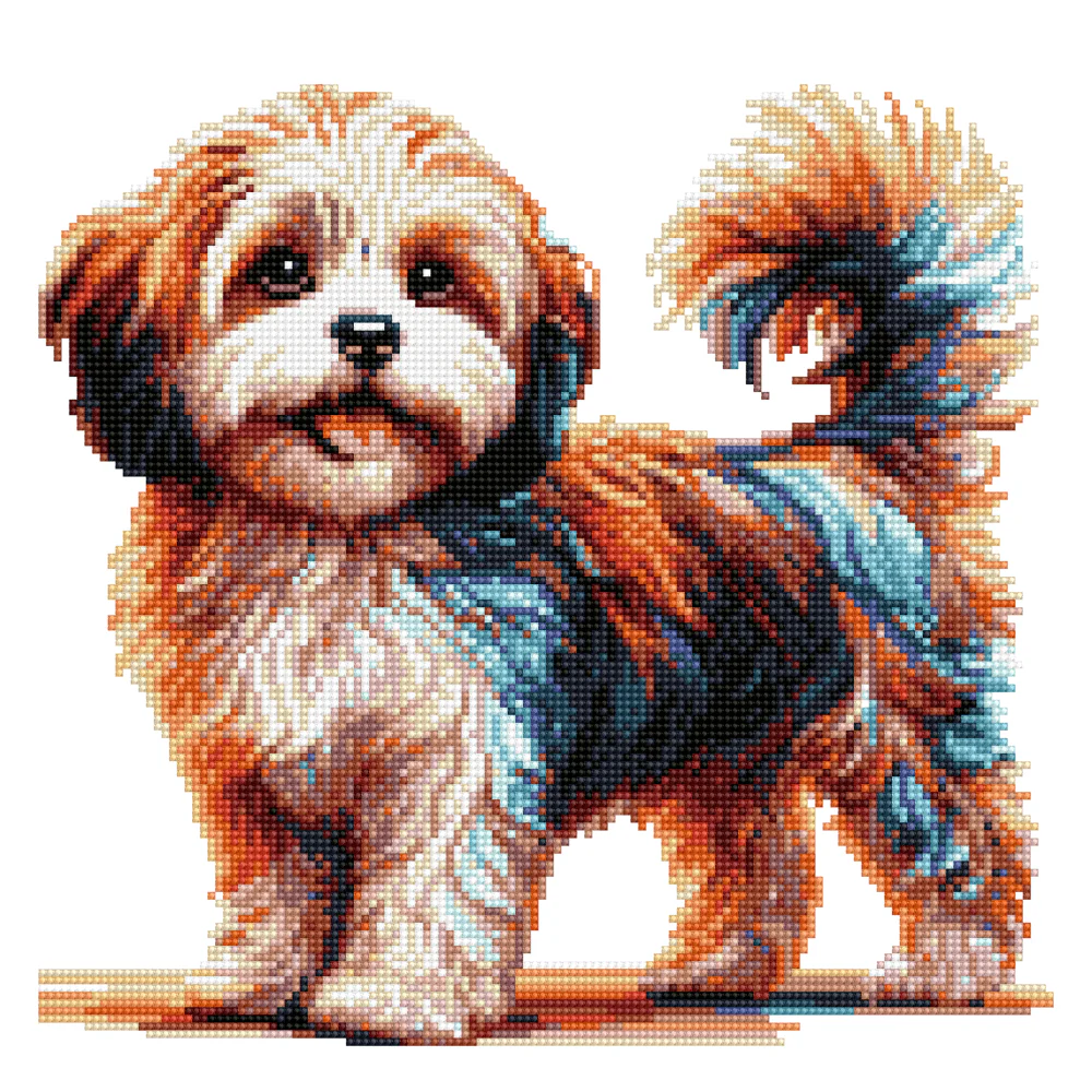 Cavachon Dog - Diamond Painting Kit