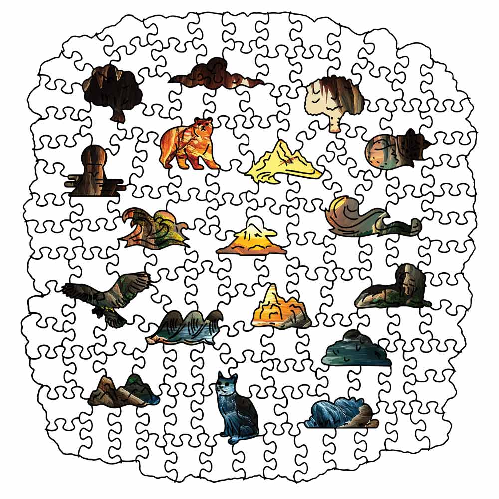 Hidden Sunset - Jigsaw Puzzle