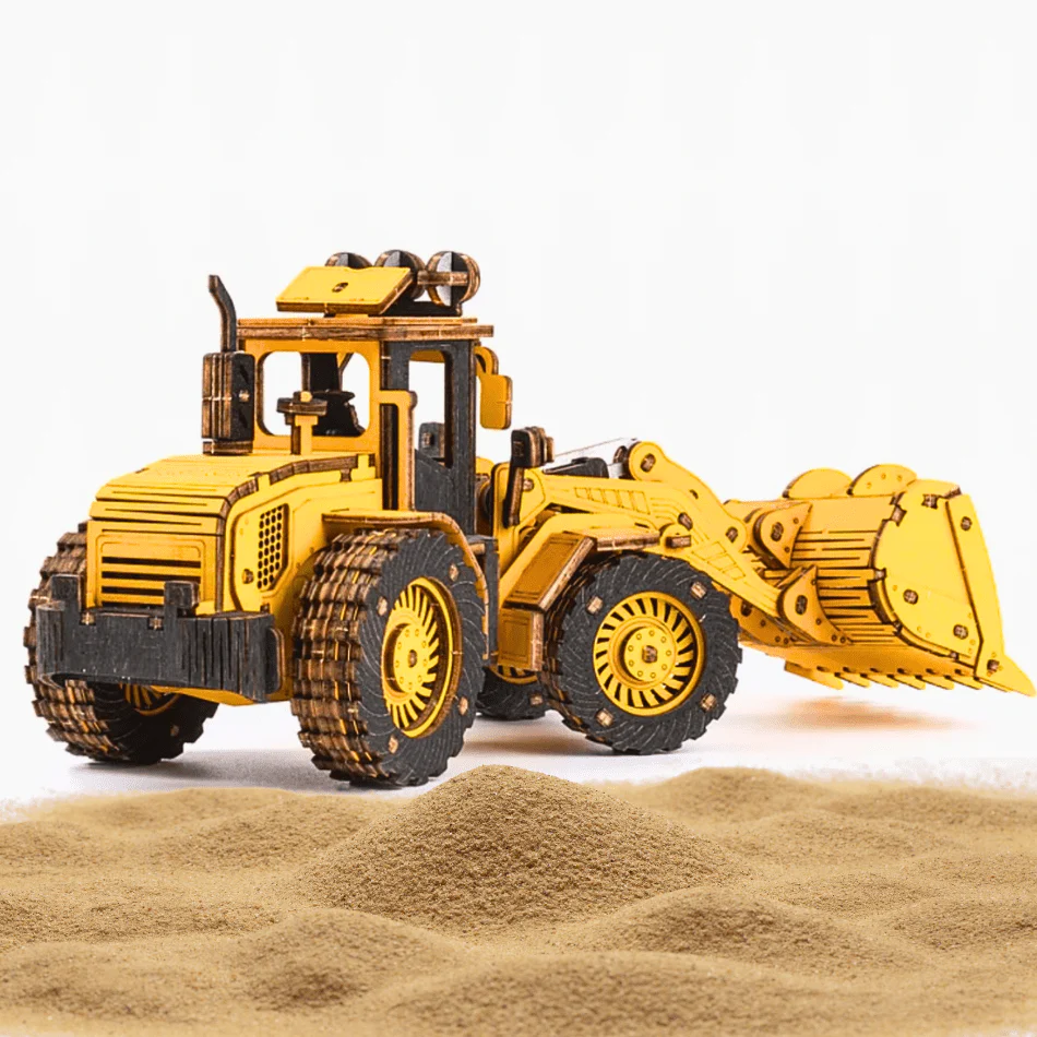 Bulldozer Engineering Vehicle 3D Puzzle