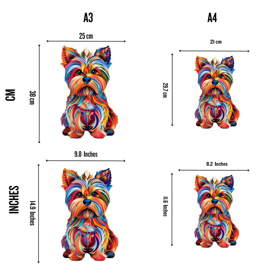 Yorkshire Terrier Dog / Yorkie - Jigsaw Puzzle