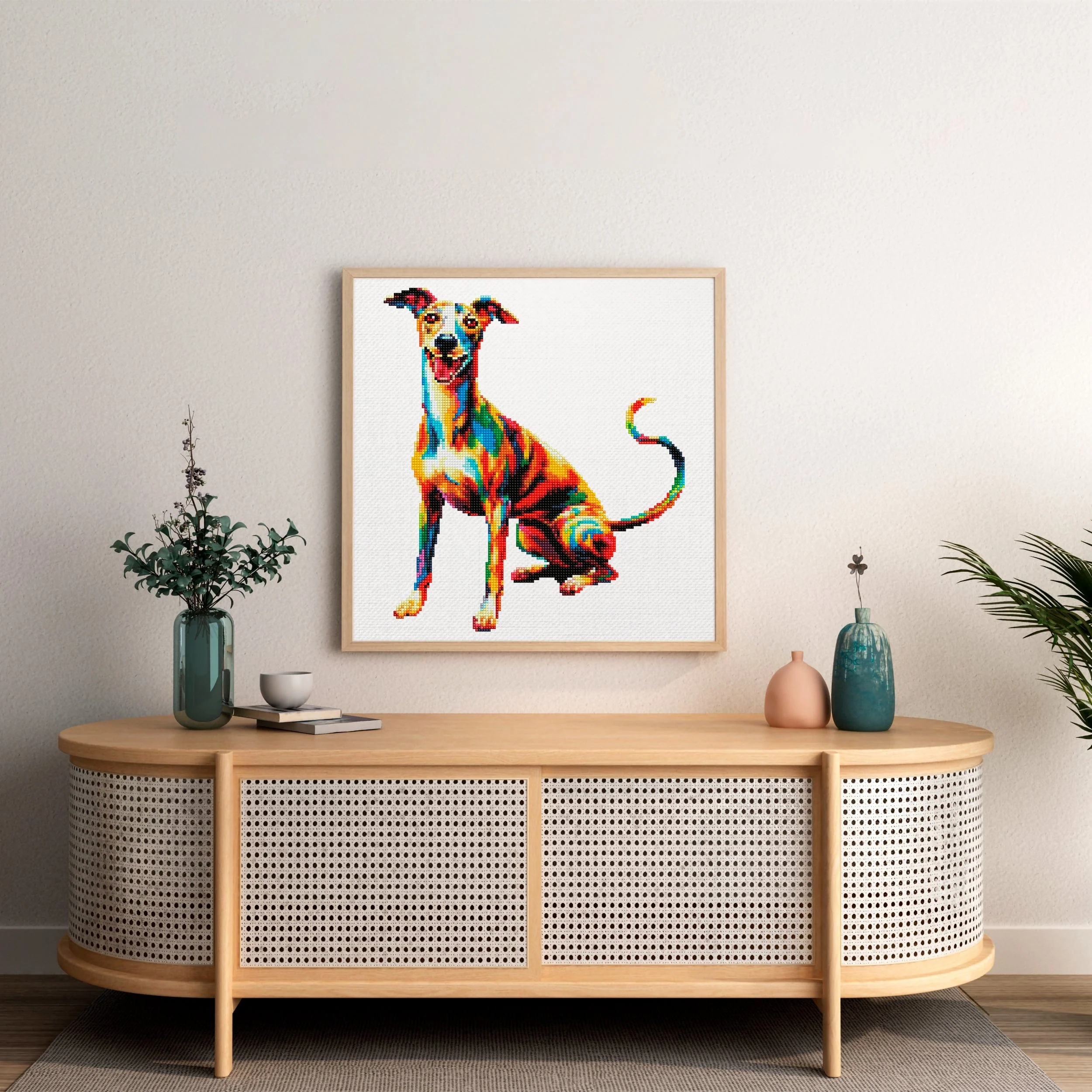 Whippet Dog - Diamond Painting Kit