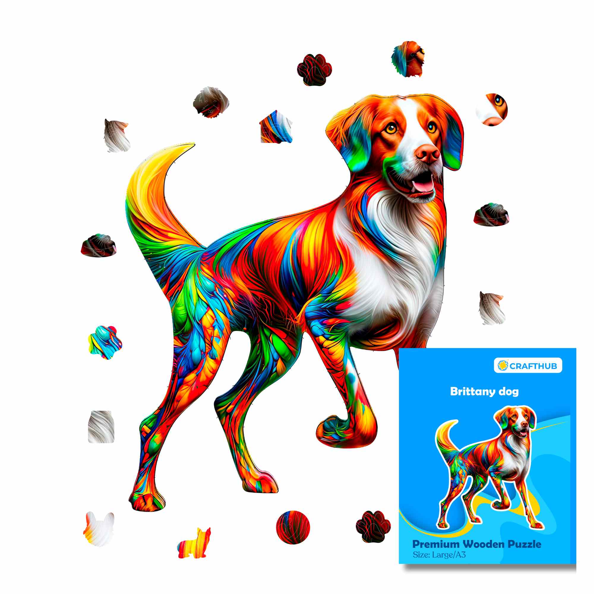 Brittany Dog - Jigsaw Puzzle