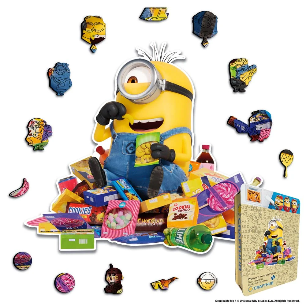 Snack Attack - Wooden Jigsaw Puzzle