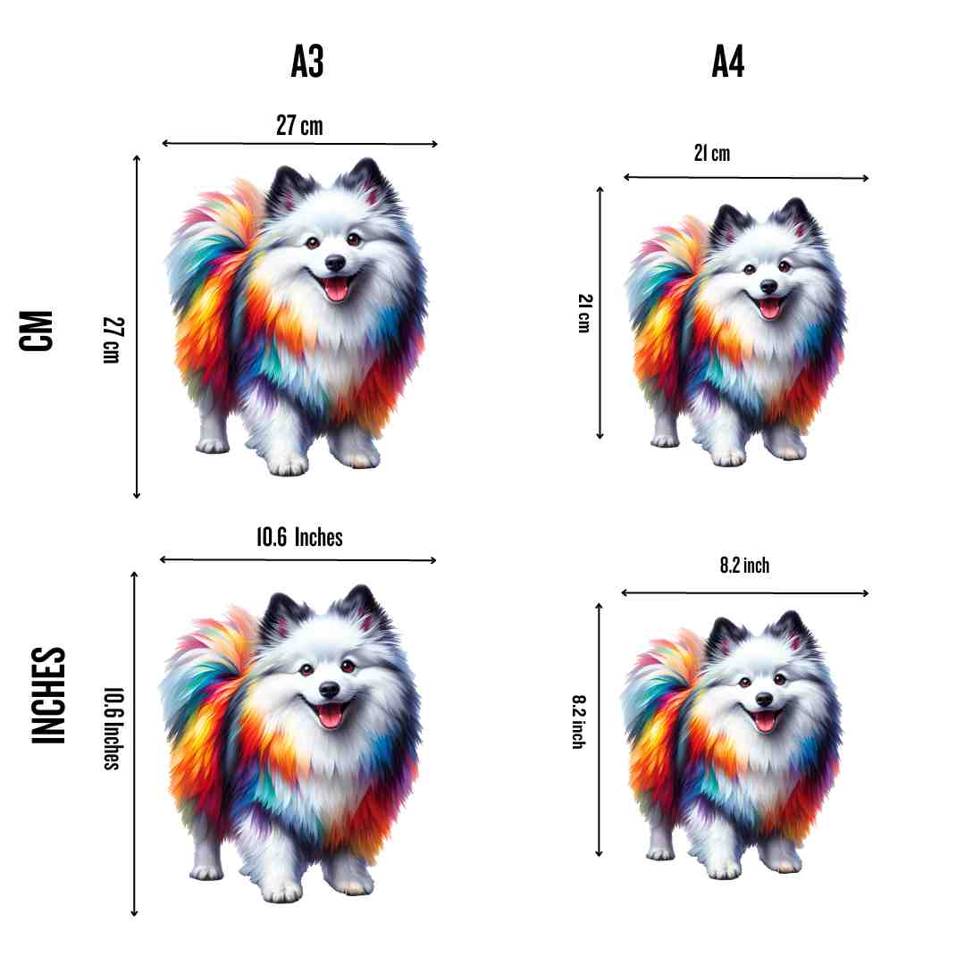 American Eskimo Dog - Jigsaw Puzzle
