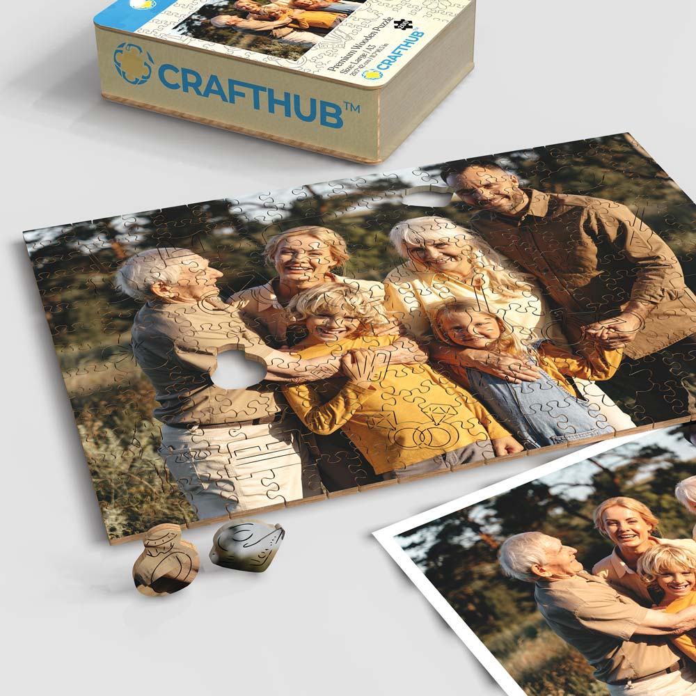 Personalized Wooden Jigsaw Puzzle – General Whimsies