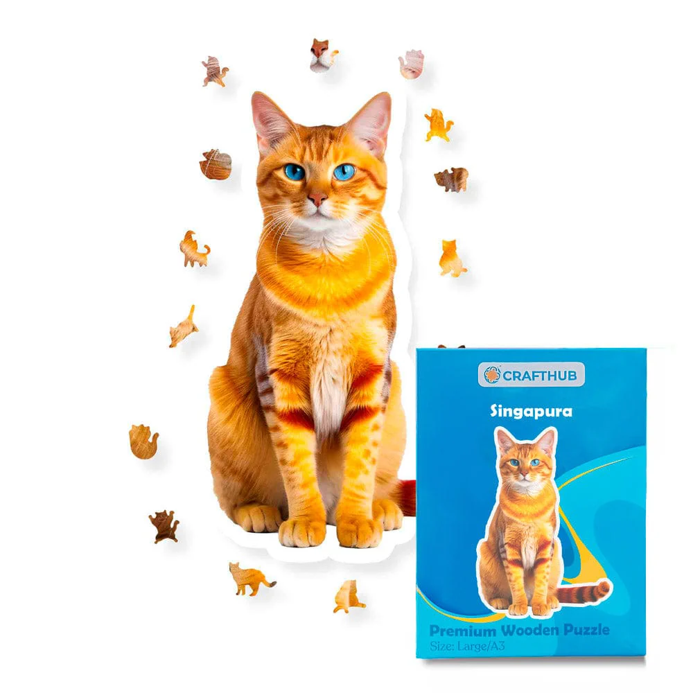 Singapura Cat - Jigsaw Puzzle