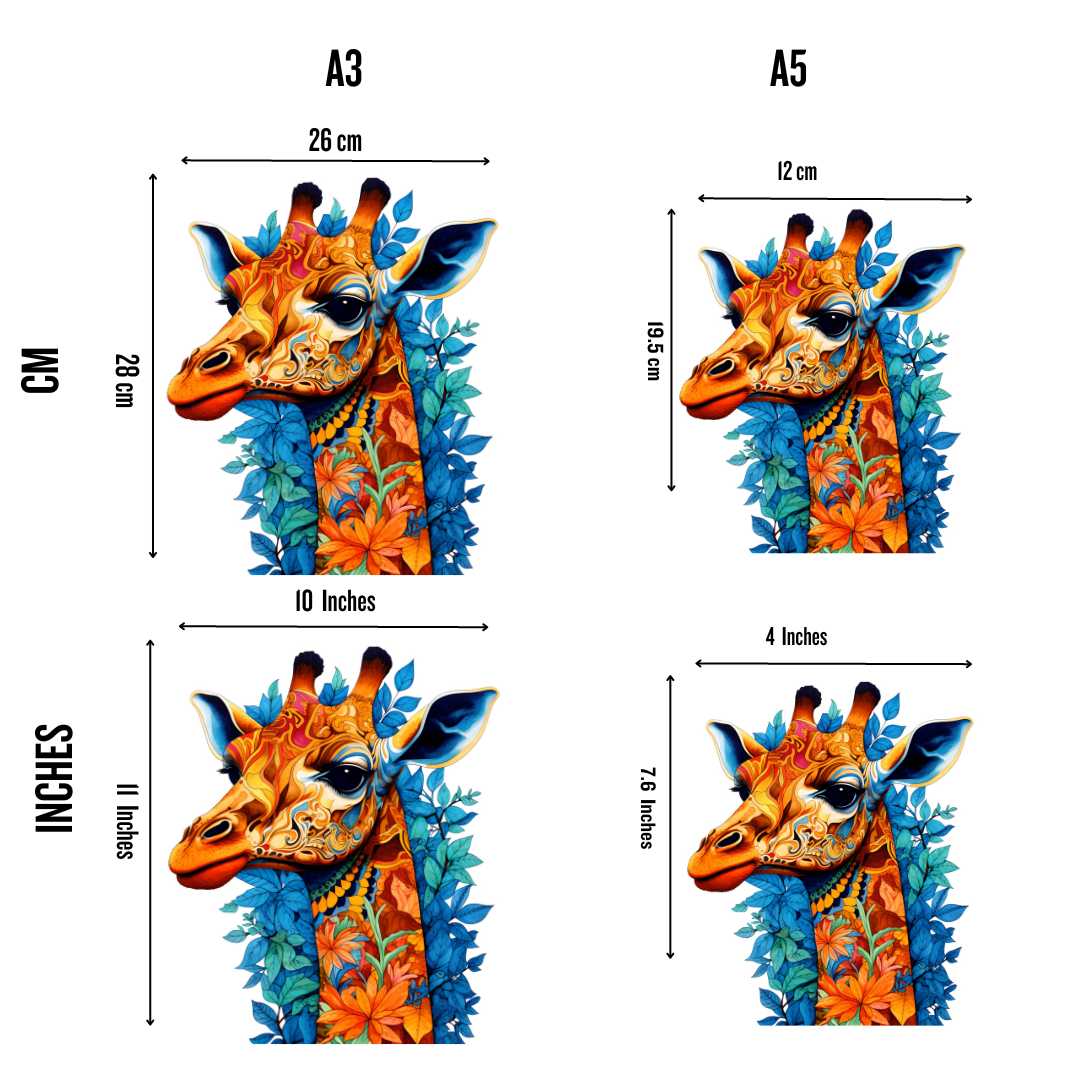 Giraffe - Jigsaw Puzzle