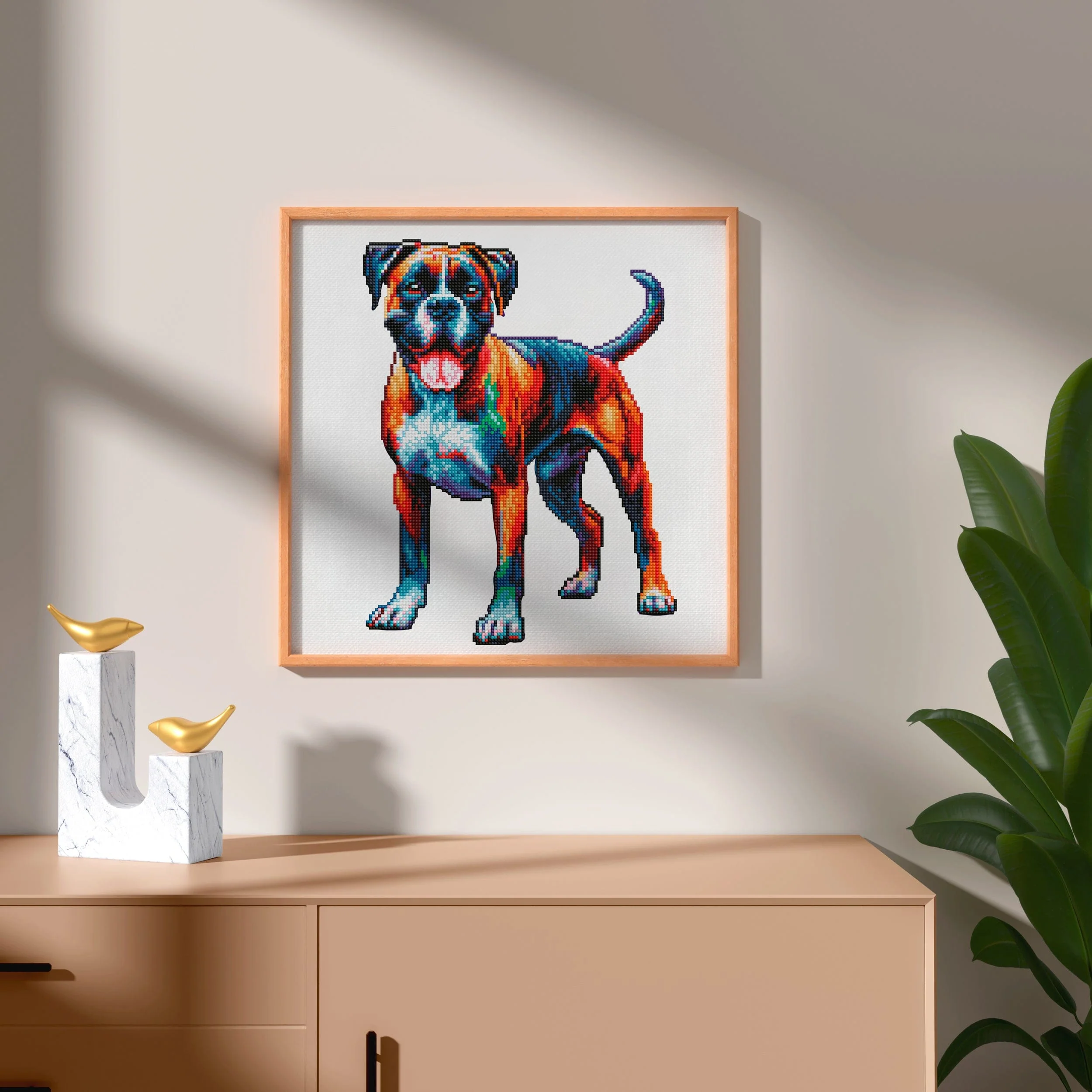 Boxer Dog - Diamond Painting Kit
