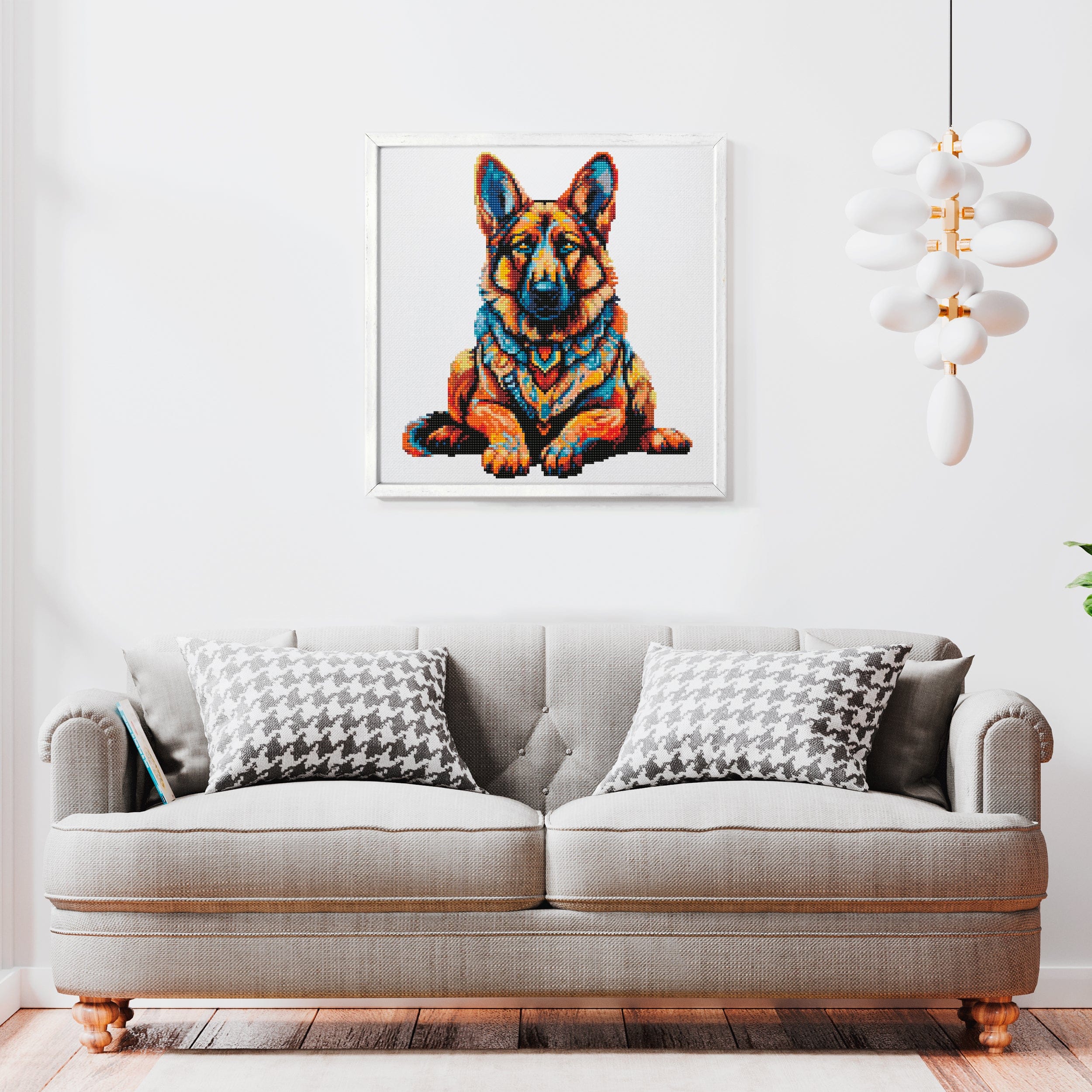 German Shepherd Dog - Diamond Painting Kit