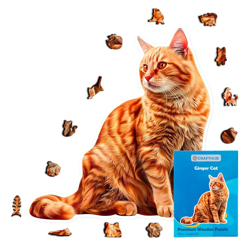 Ginger Cat - Jigsaw Puzzle