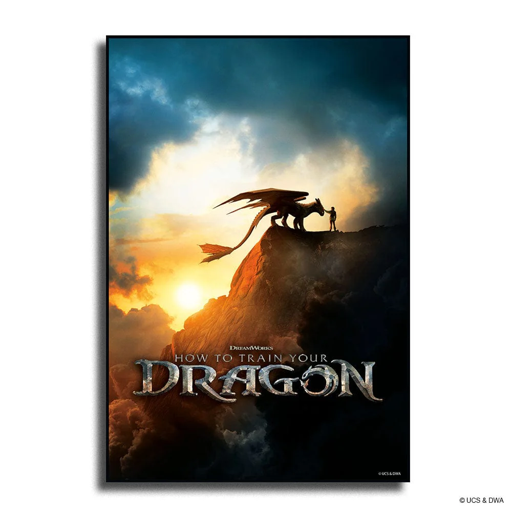 Hiccup and Toothless - Wooden Jigsaw Puzzle