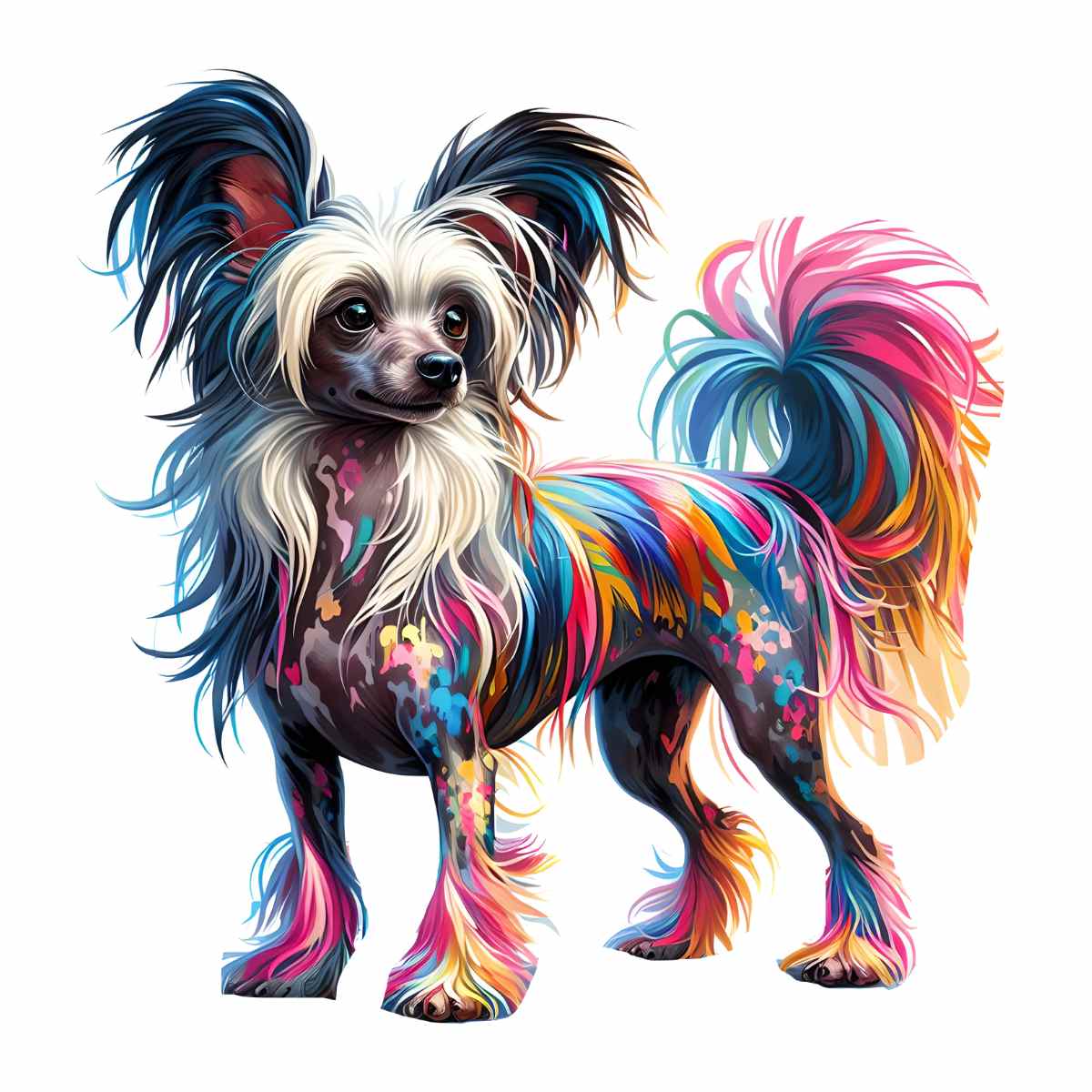 Chinese Crested Dog - Jigsaw Puzzle