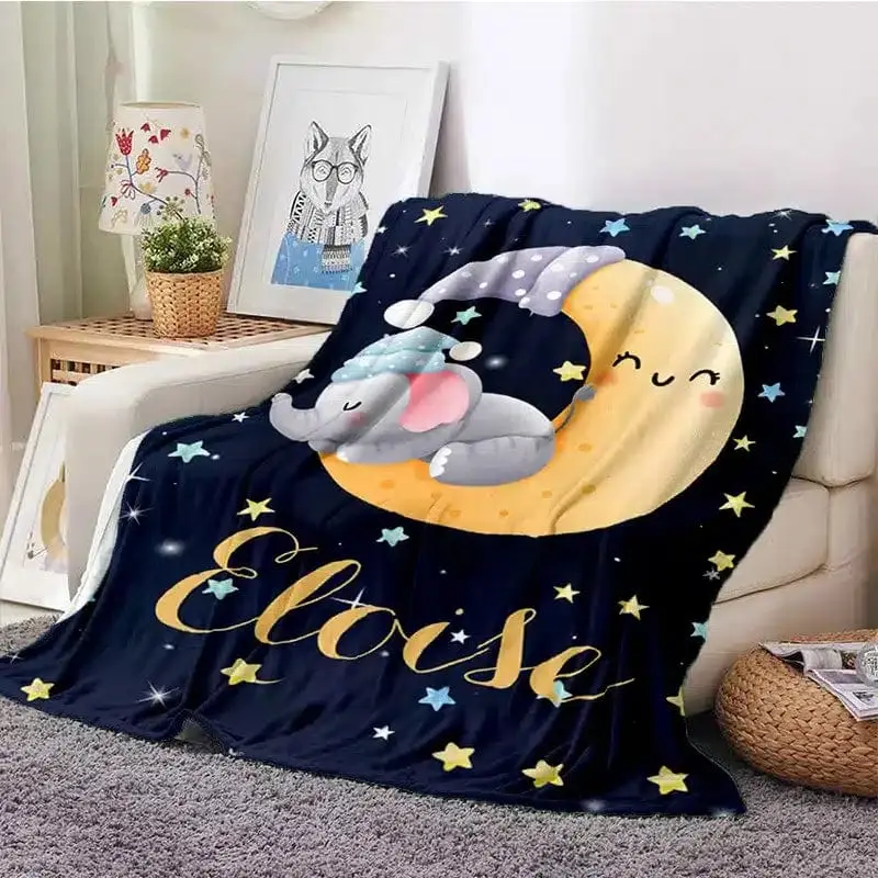 Personalized Baby and Newborn Blanket