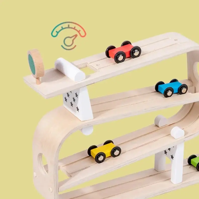 Wooden Car Circuit for Kids