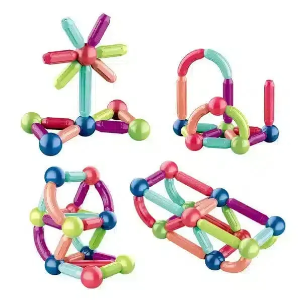 Magnetic Construction Game for Kids
