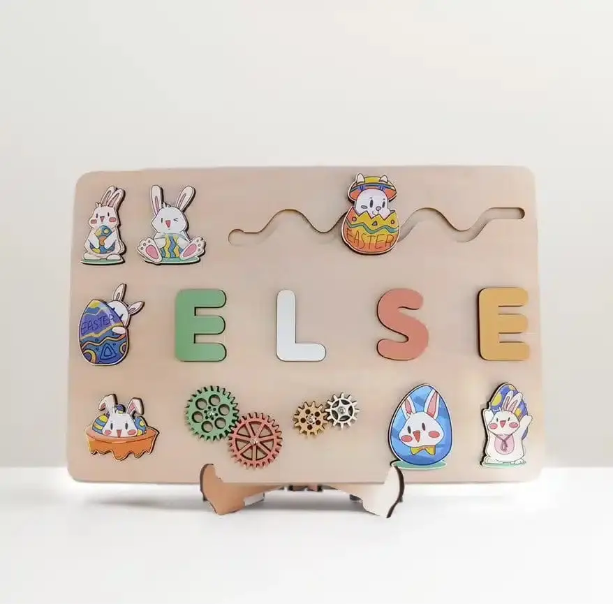 Personalized Name Puzzle - Special Easter Edition