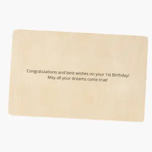 Personal Message Engraving