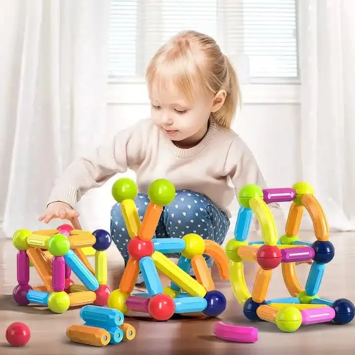 Magnetic Construction Game for Kids