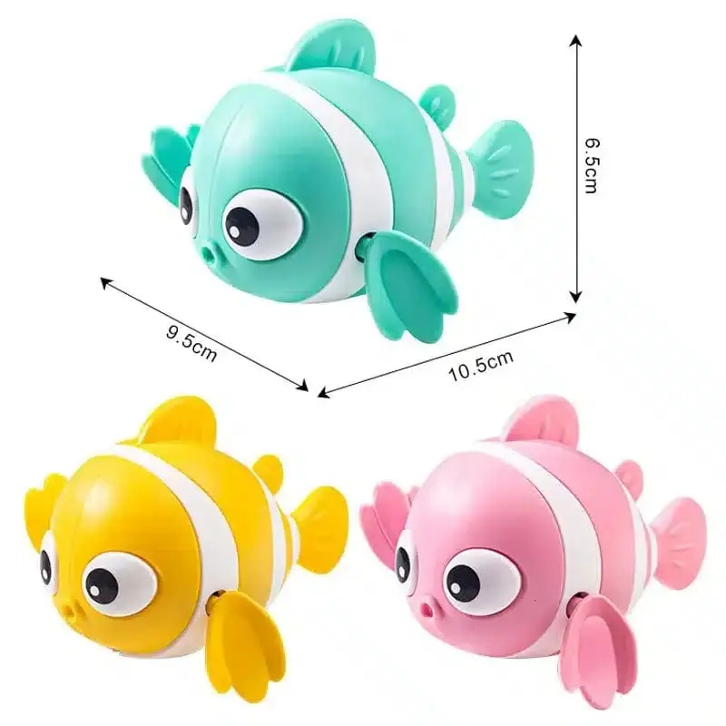 Swimming Clown Fish Bath Toy