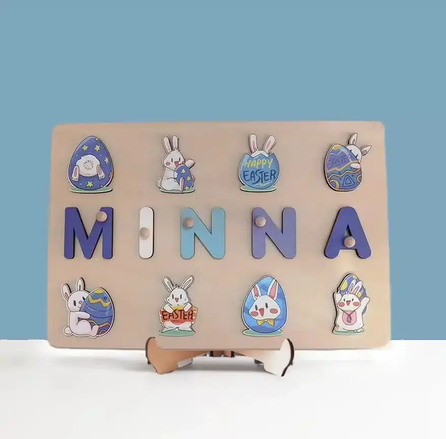 Personalized Name Puzzle - Special Easter Edition
