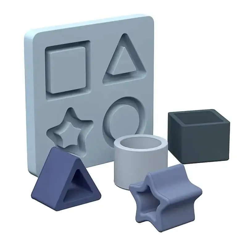 Flexible Silicone Nesting Shapes