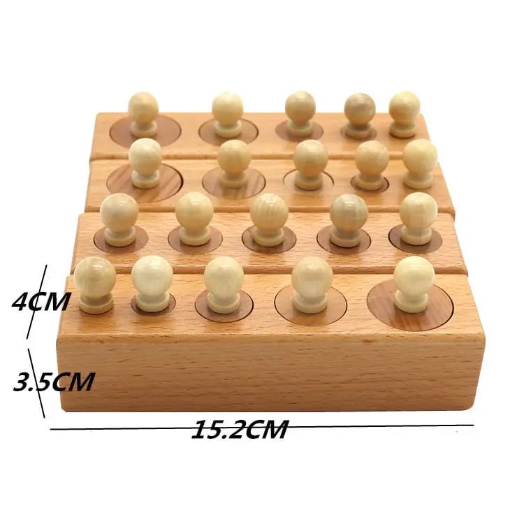 Montessori volume blocks